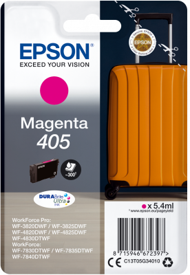 Epson DURABrite Ultra Singlepack Magenta 405 Ink