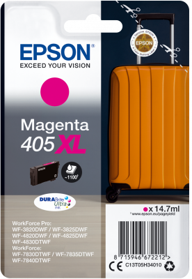 Epson DURABrite Ultra Singlepack Magenta 405XL Ink