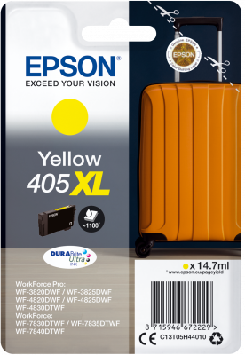 Epson DURABrite Ultra Singlepack Yellow 405XL Ink