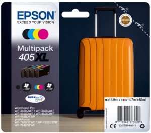 Epson DURABrite Ultra Multipack 4-colours 405XL Ink Cartridges