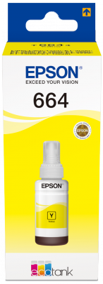 Epson 664 Ecotank Yellow ink bottle