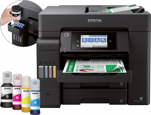 Epson EcoTank ET-5850 A4 Colour Inkjet Multifunction Printer