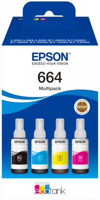 Epson 664 EcoTank 4-colour Multipack ink